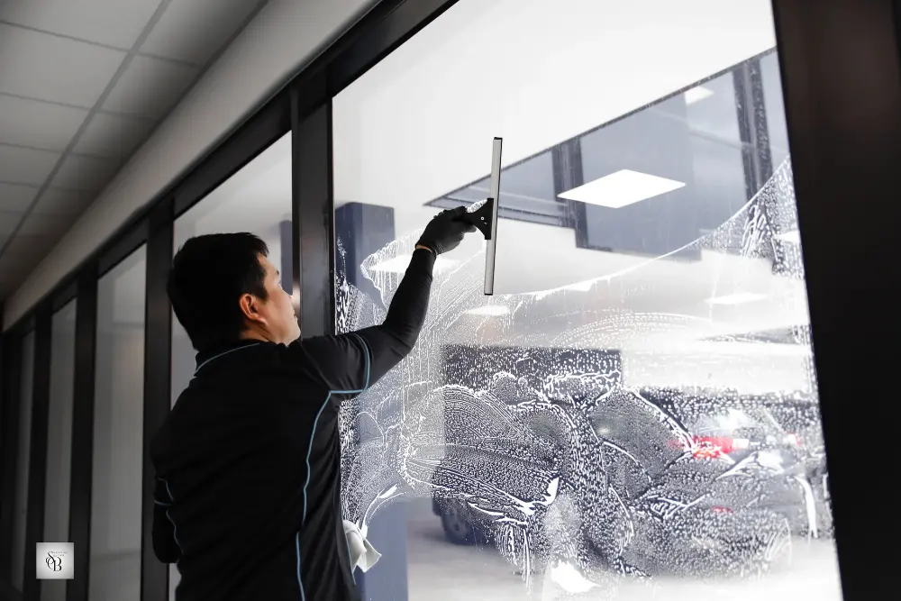 Commercial window cleaning